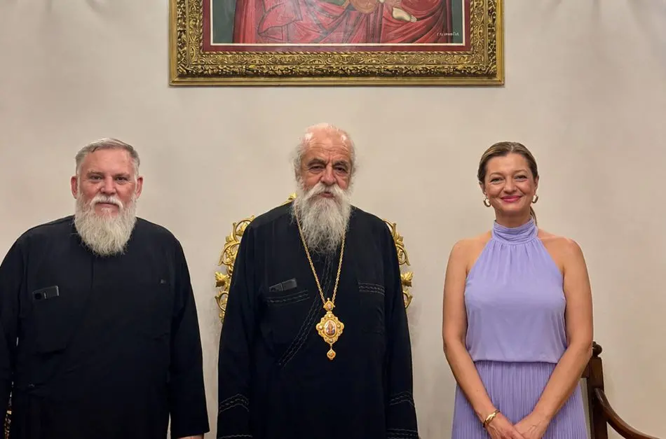 Συνάντηση Μητροπολίτη Ηλείας με τη βουλευτή Διονυσία-Θεοδώρα Αυγερινοπούλου
