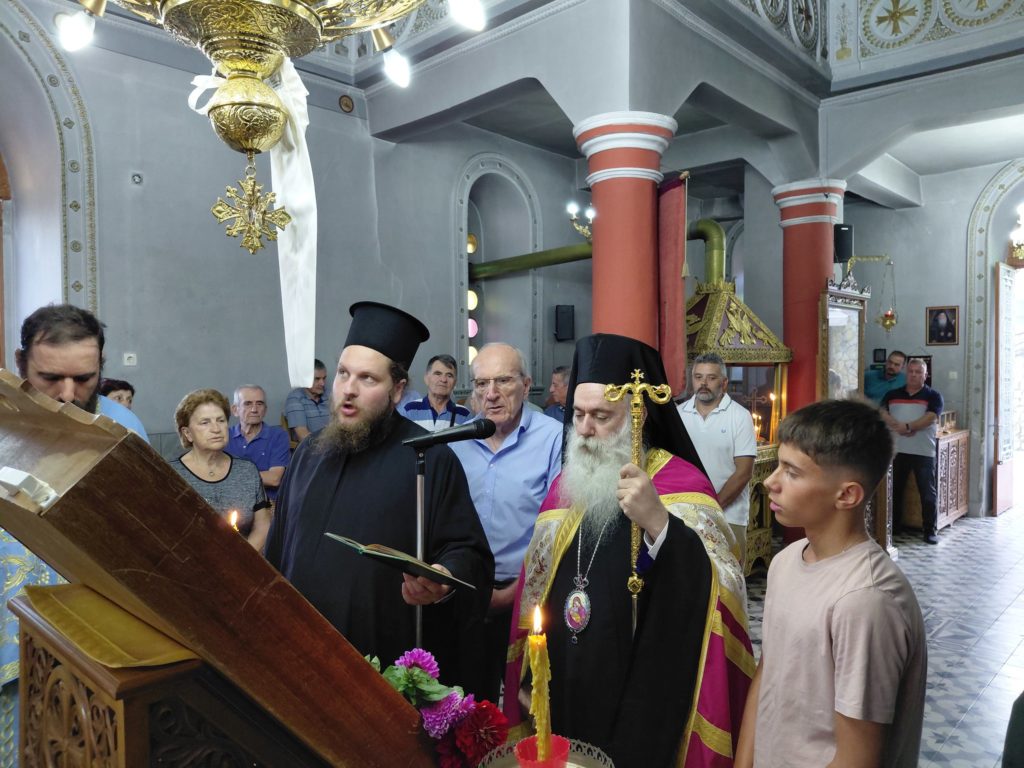 Ο Μητροπολίτης Κορίνθου Παύλος στις Ιερές Παρακλήσεις προς την Υπεραγία Θεοτόκο