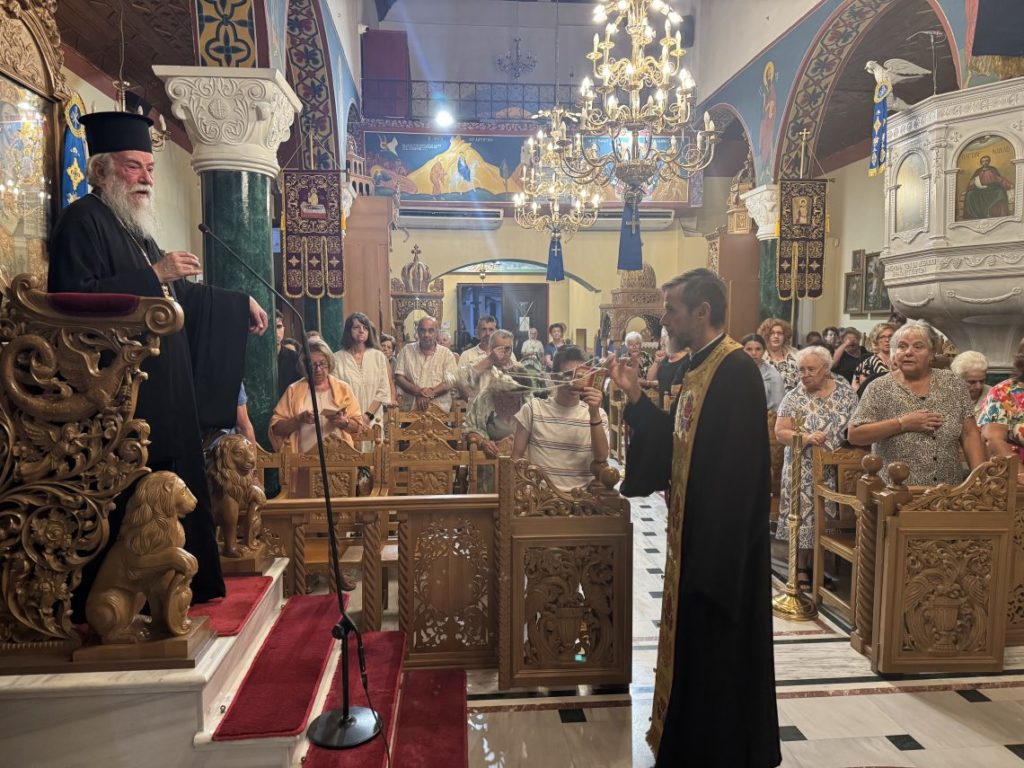 Ο Μέγας Παρακλητικός Κανών στην Παναγία Νέας Ηρακλείτσης