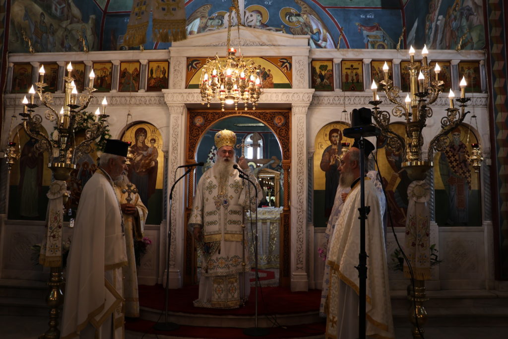 Η εορτή της Κοιμήσεως της Θεοτόκου στην Ιερά Μητρόπολη Κορίνθου