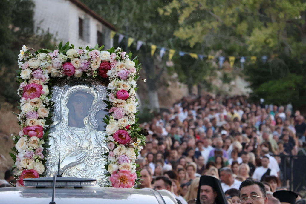 Το «Οδοιπορικό» της Παναγίας Φανερωμένης στη Μητρόπολη Κορίνθου
