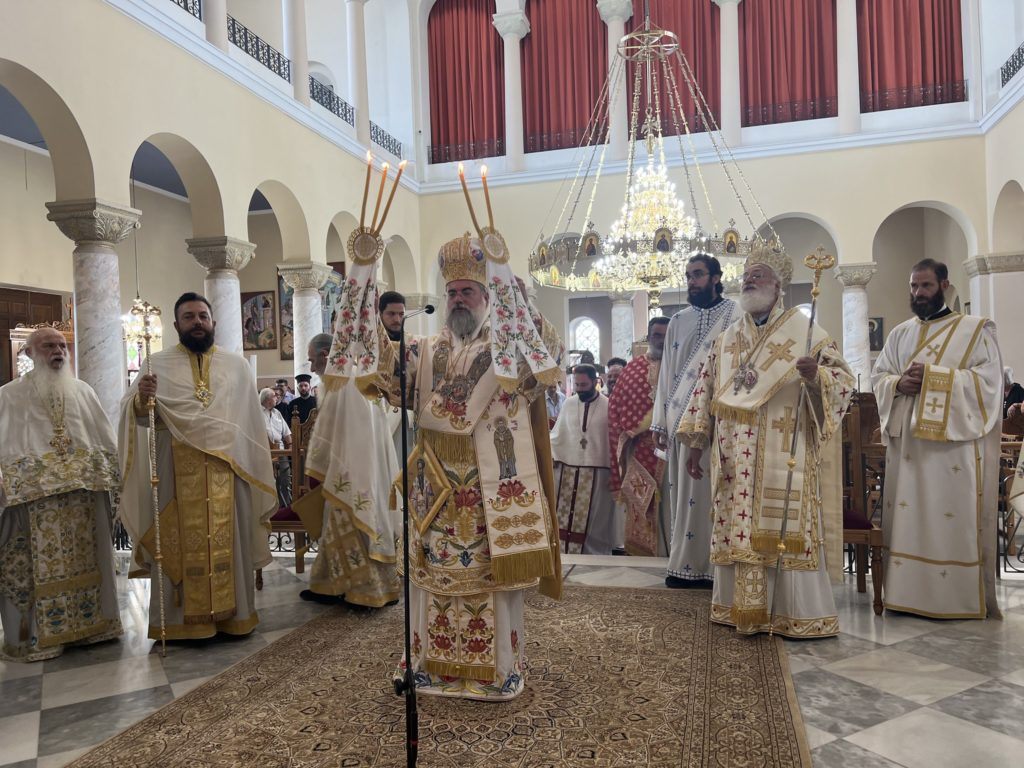 Τα πρώτα ονομαστήρια του Μητροπολίτη Κυδωνίας Τίτου