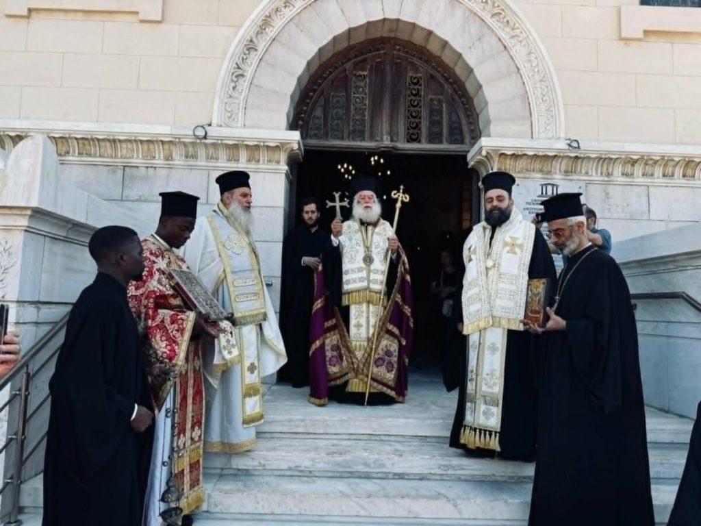 Η Απόδοση της εορτής της Κοιμήσεως της Θεοτόκου στο Ελληνικό Κοιμητήριο Αλεξανδρείας