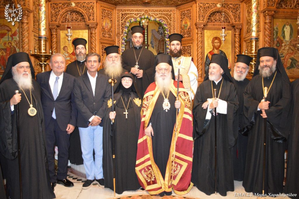 Ενθρόνιση νέας Ηγουμένης στην Ι.Μ. Μεταμορφώσεως του Σωτήρος στο Χορτιάτη