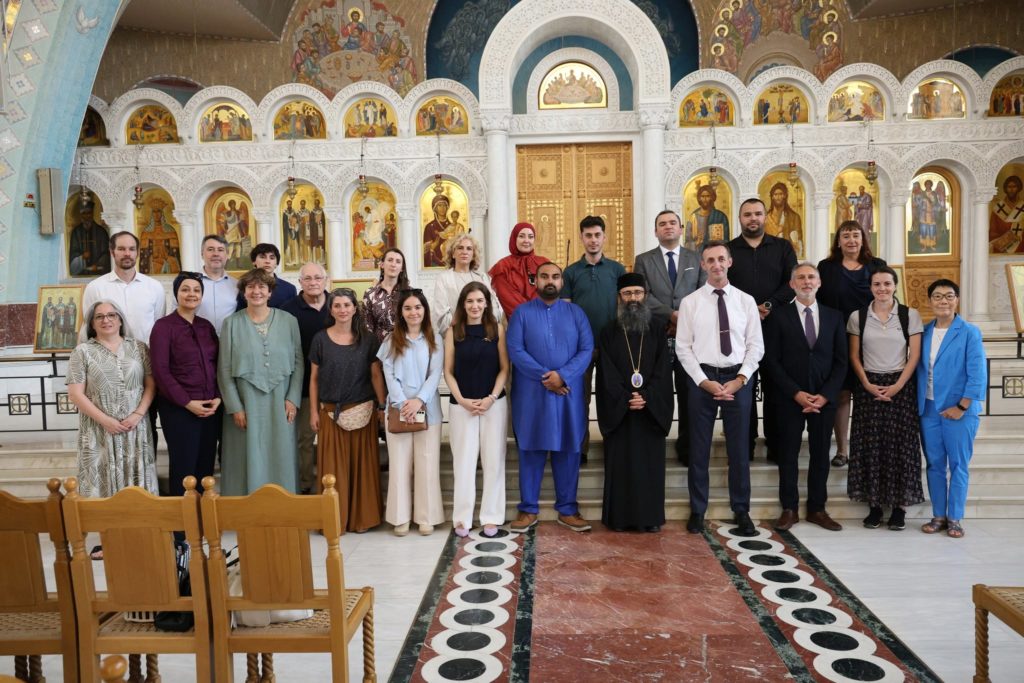 Αντιπροσωπεία του οργανισμού “Religions for Peace Europe” στον Καθεδρικό Ναό Αναστάσεως του Χριστού Τιράνων