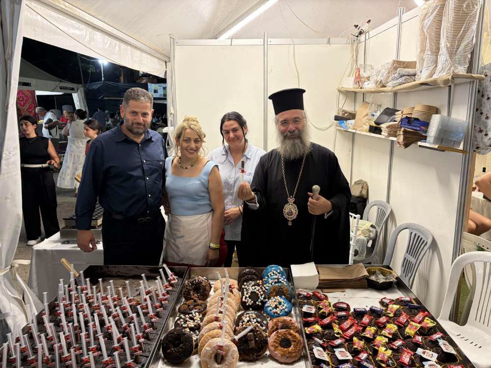 Ο Μητροπολίτης Ρεθύμνης επισκέφθηκε την 11η Έκθεση «Γη Μυλοποτάμου»