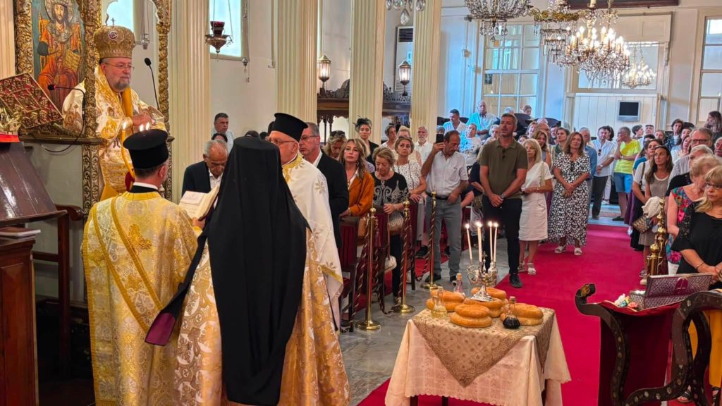 Η εορτή της Κοιμήσεως της Θεοτόκου στην Ιερά Μητρόπολη Πριγκηποννήσων