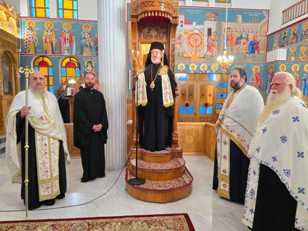 Αρχιερατικός Εσπερινός στη μνήμη του Αγίου Αλεξάνδρου στην Πιάλεια Τρικάλων