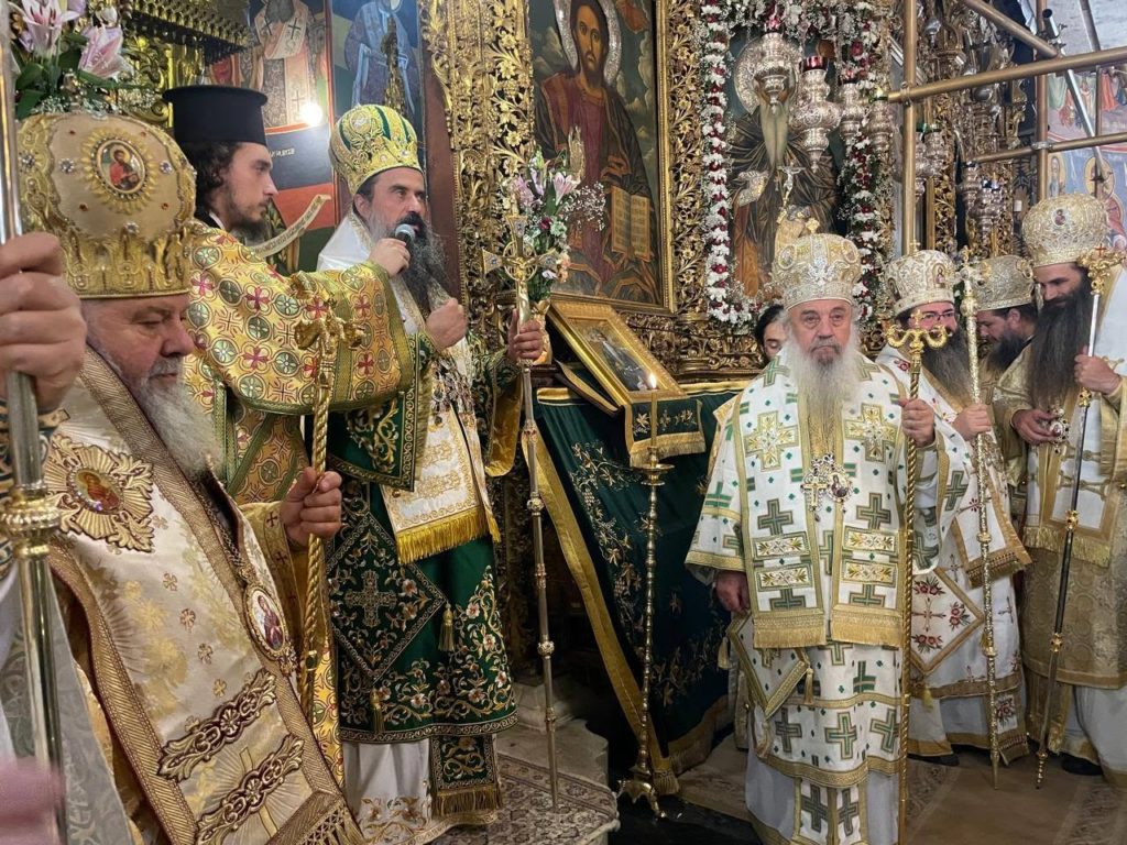Ο Αργυροκάστρου Ναθαναήλ στην Ιερά Μονή Αγίου Ιωάννου της Ρίλας