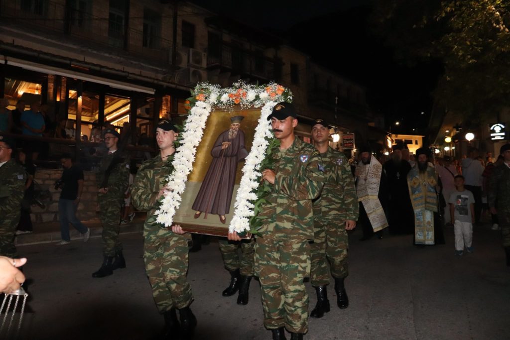 Κόνιτσα: Λιτανεία προς τιμήν του Αγίου Κοσμά του Αιτωλού
