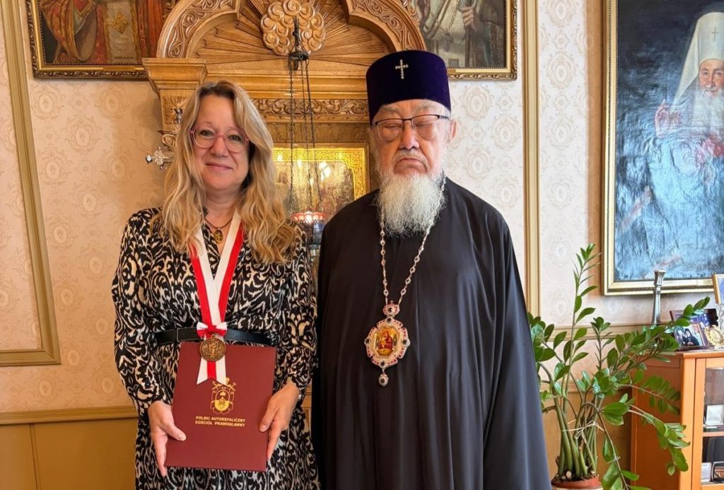 Ο Πολωνίας Σάββας παρασημοφόρησε την Πρέσβειρα της Ελλάδας