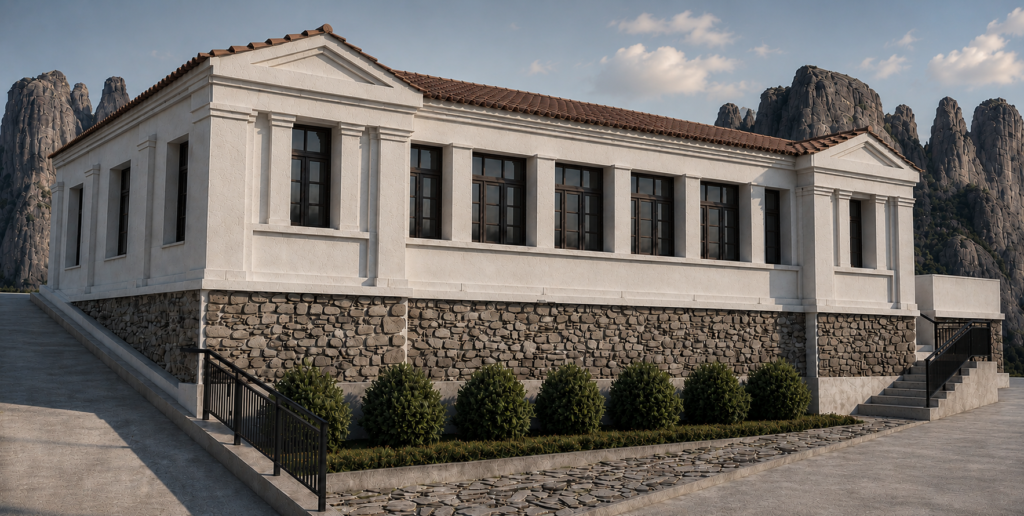 Έναρξη των εργασιών αποκατάστασης του ιστορικού κτηρίου της Κωνσταντίου Σχολής Καλαμπάκας