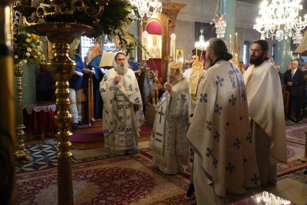 Η πανήγυρη του Ιερού Ναού Κοιμήσεως της Θεοτόκου Γιαννιτσών