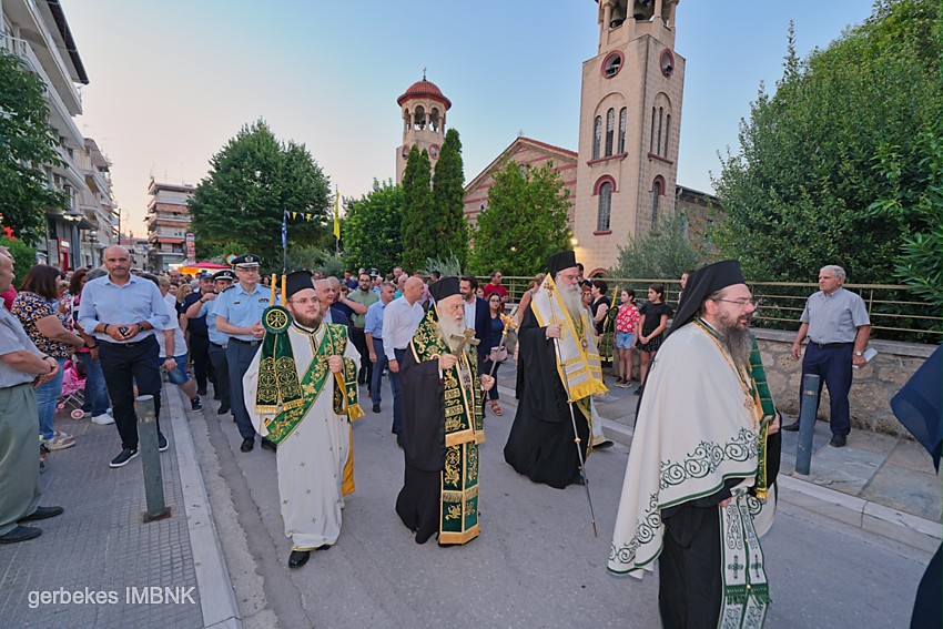 Λιτανεία για τη θερινή πανήγυρη του Πολιούχου Βεροίας