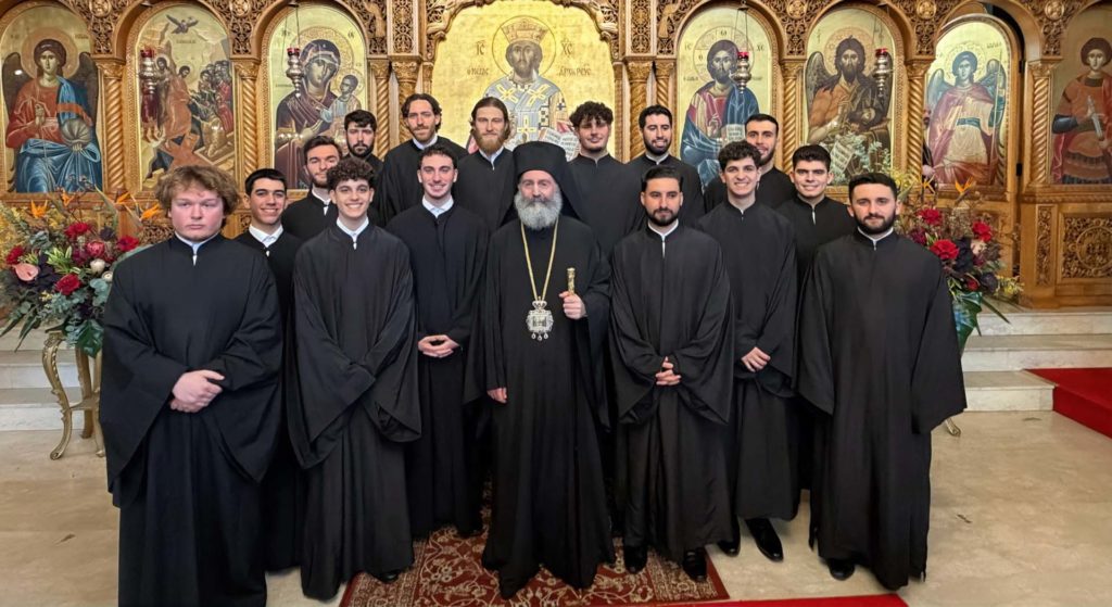 Χειροθεσία δεκαπέντε Αναγνωστών από τον Αρχιεπίσκοπο Αυστραλίας Μακάριο στο Σύδνεϋ