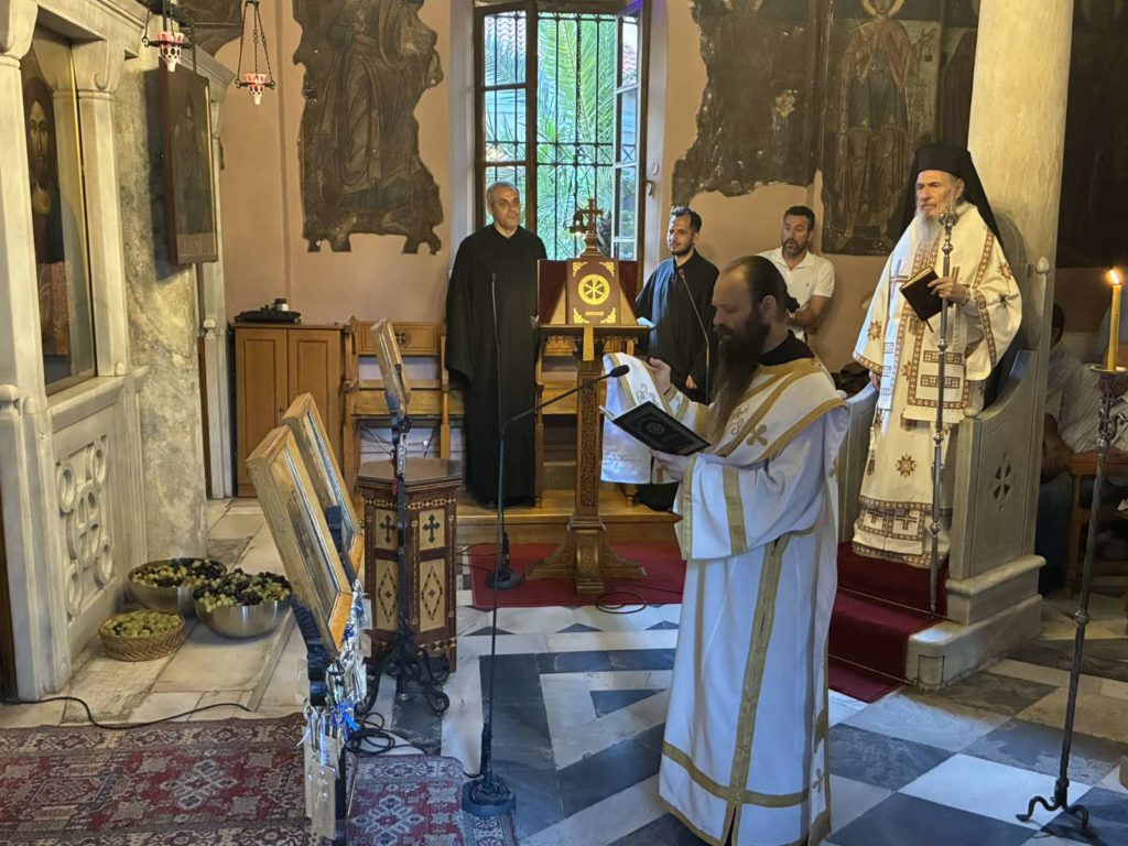 Της Μεταμορφώσεως του Σωτήρος στην Ι.Μ. Ασωμάτων Πετράκη