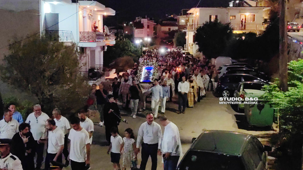 Το Κιβέρι Αργολίδας γιορτάζει την Αποτομή της Κεφαλής του Τιμίου Προδρόμου