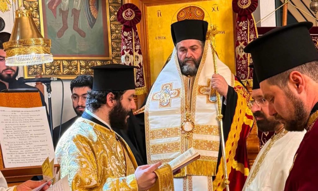 Ο Επίσκοπος Βρισβάνης στον πανηγυρίζοντα Καθεδρικό Ναό Κοιμήσεως της Θεοτόκου στο Mt Gravatt