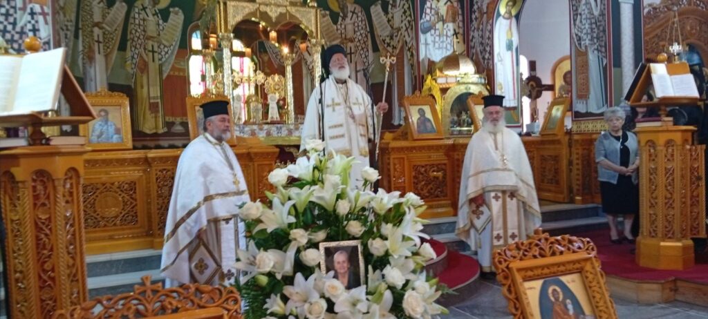 Ο Μητροπολίτης Αρκαλοχωρίου στον Ιερό Ναό Κοιμήσεως της Θεοτόκου στο Μασταμπά Ηρακλείου