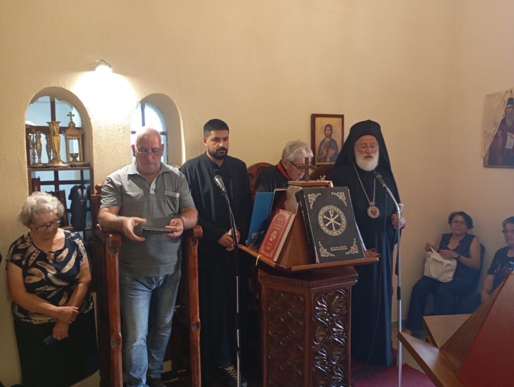 Ο Αρκαλοχωρίου Ανδρέας στον Ιερό Ναό Αγίου Αντωνίου στο Αρχοντικό-Αλιτζανή για την πρώτη Παράκληση