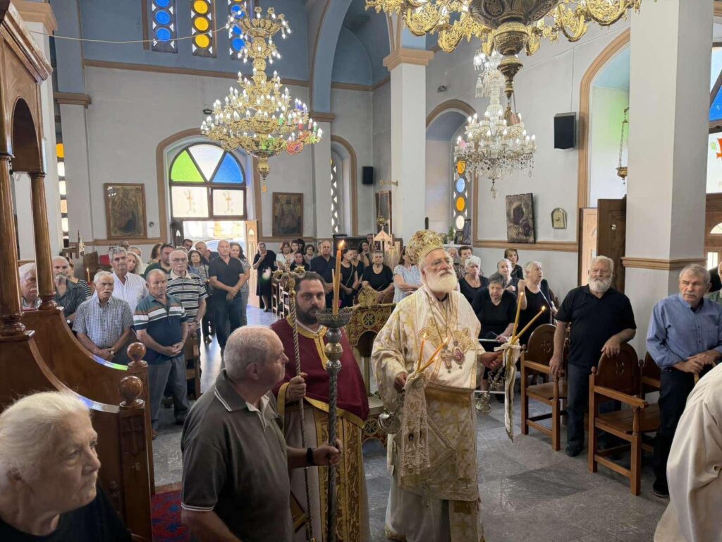 Ο Αρκαλοχωρίου Ανδρέας στον Ιερό Ναό Ευαγγελισμού της Θεοτόκου στα Κάτω Καστελλιανά Μονοφατσίου