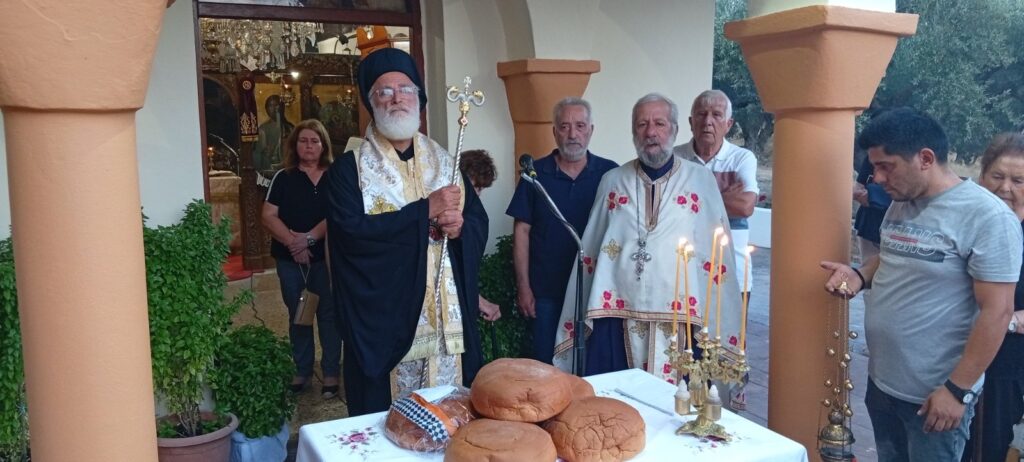 Ο Αρκαλοχωρίου Ανδρέας στο Ιερό Προσκύνημα της Παναγίας Κεράς στα Πάρτιρα Μονοφατσίου