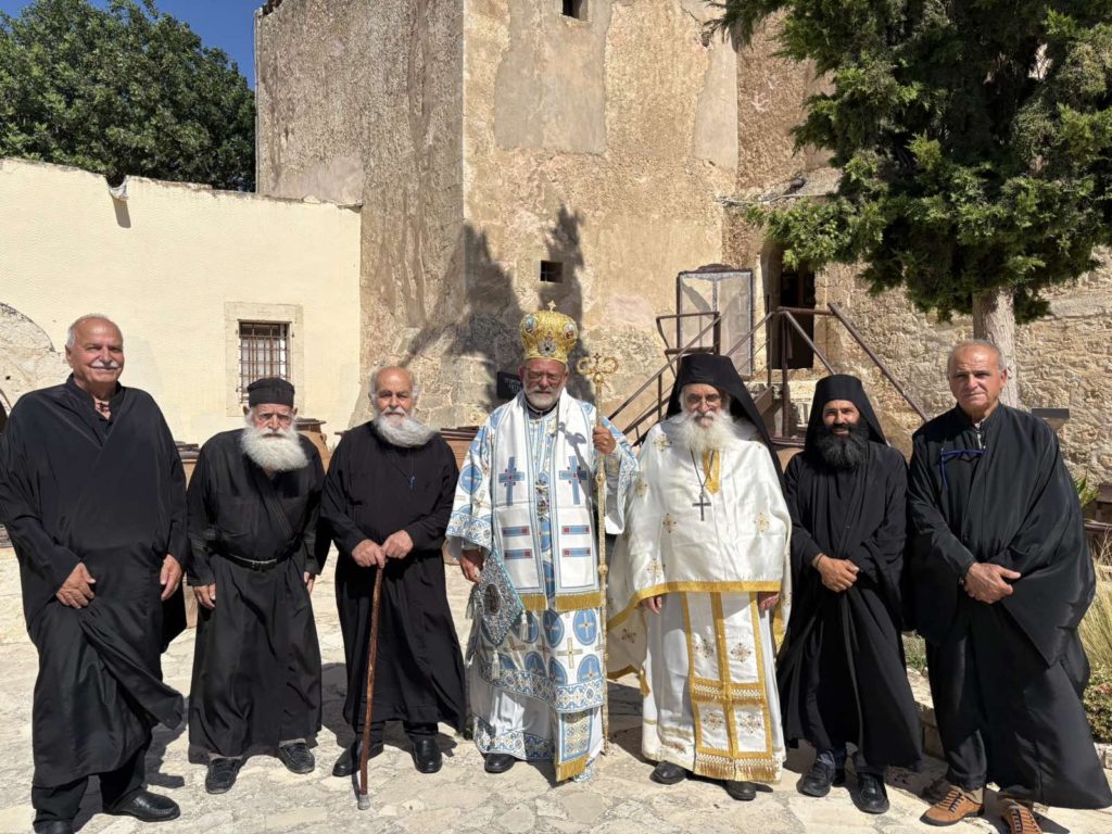 Ο Σελευκείας Θεόδωρος στην Πατριαρχική Μονή της Οδηγήτριας Αστερουσίων