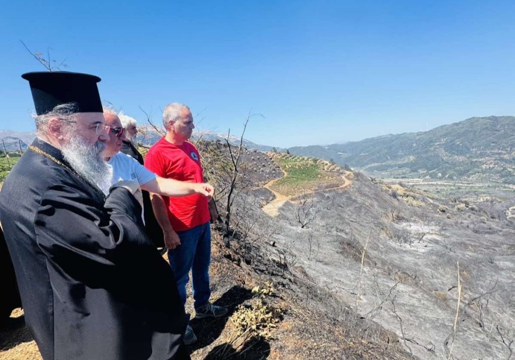 Πατρών Χρυσόστομος: «Ευχαριστούμε ευγνωμόνως τους Πυροσβέστες…»