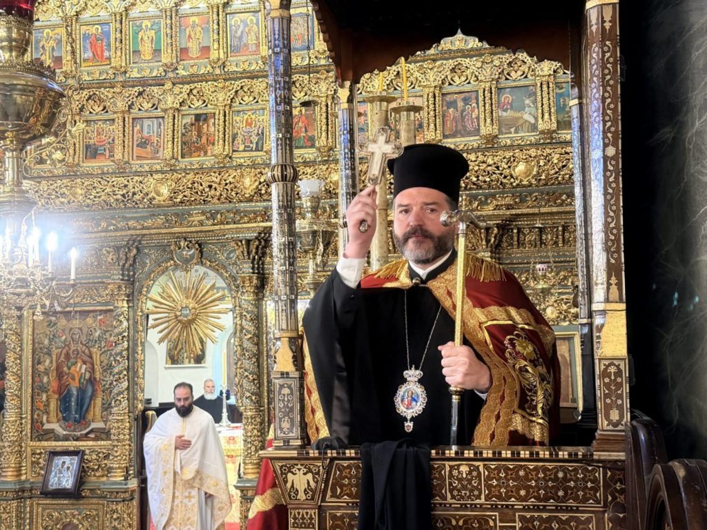 Archbishop of Canada Presides at the Patriarchal Church at the Phanar