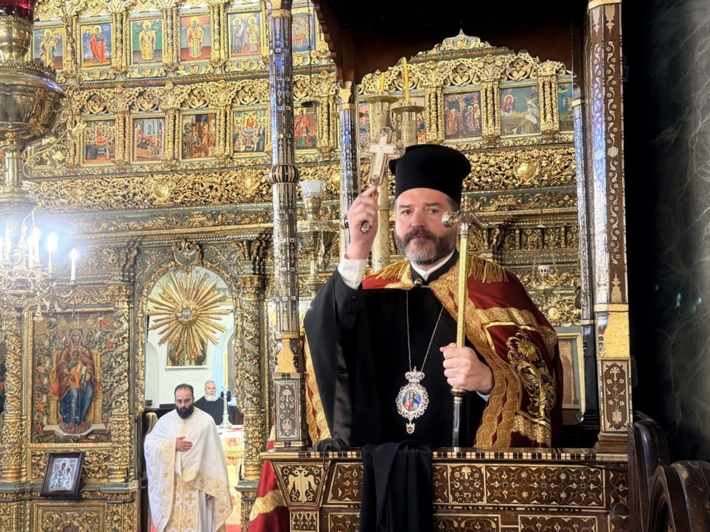 Χοροστασία του Αρχιεπισκόπου Καναδά στον Πατριαρχικό Ναό