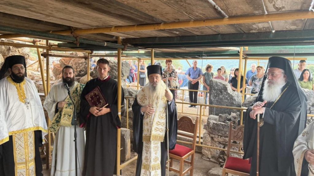 Hierarchical Vespers at the “Red Church” in Loukas, Tripoli