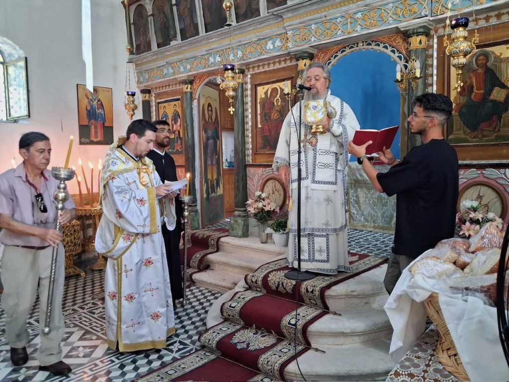 Ο διήμερος εορτασμός της Κοιμήσεως της Θεοτόκου στο “Κεφάλι” Καλάμου Λευκάδας