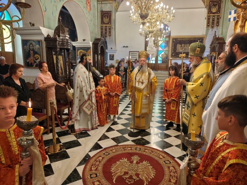 Αρχή Δεκαπενταύγουστου στην Ιερά Μητρόπολη Χαλκίδος