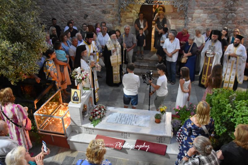 Ο εορτασμός της Μεταμορφώσεως του Σωτήρος στην Ιερά Μονή Οσίου Δαυΐδ