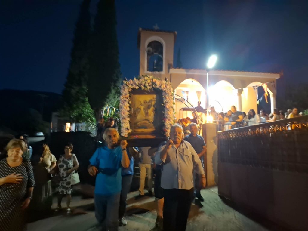 Η Εορτή της Μεταμορφώσεως του Σωτήρος στα Άνω Μάμμουλα Ευβοίας