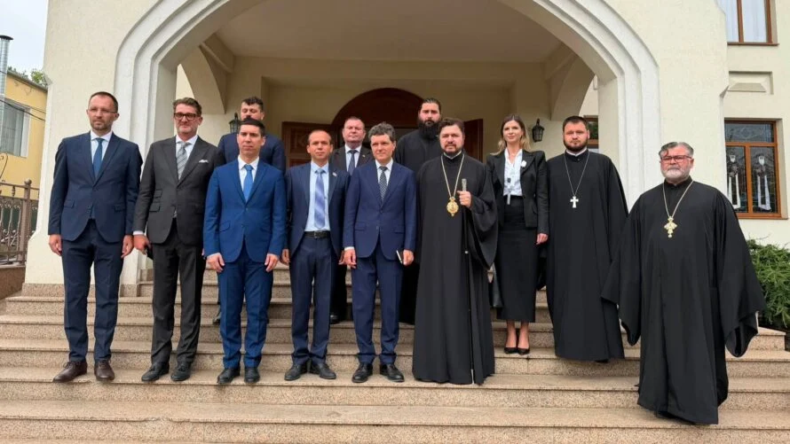 Președintele Nicușor Dan a vizitat Episcopia Basarabiei de Sud