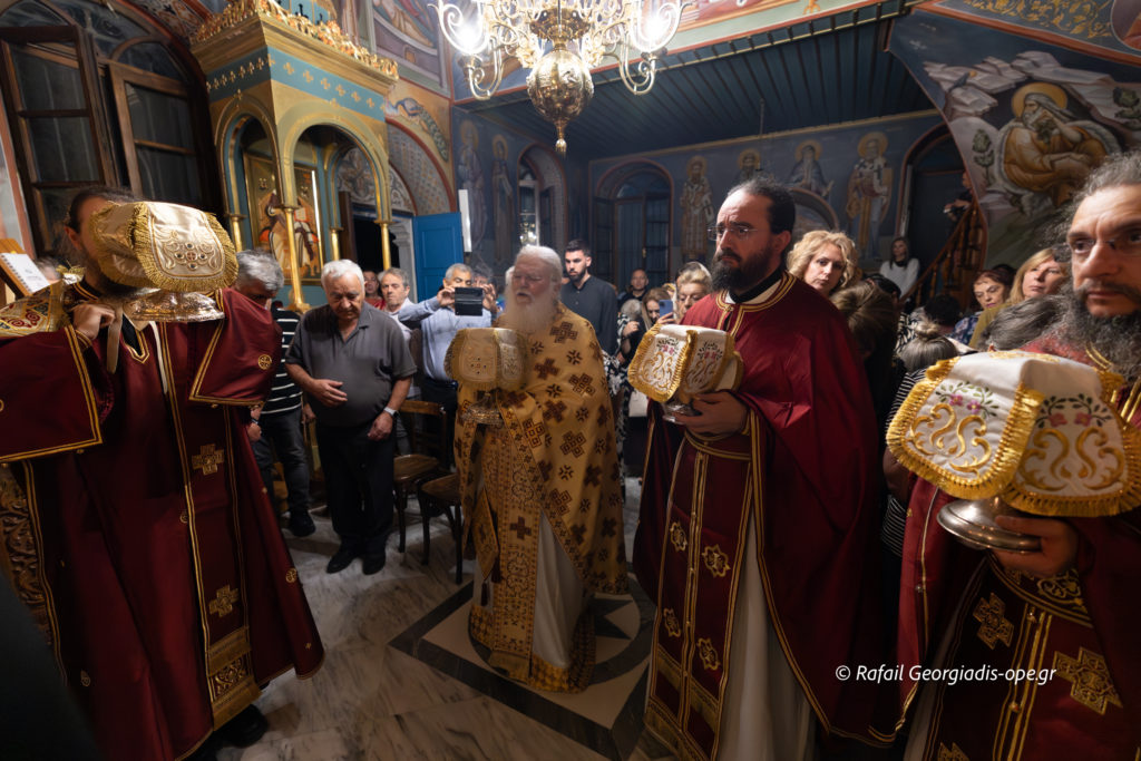 Η εορτή της Κοιμήσεως της Θεοτόκου στο Βατοπαιδινό Μετόχι στο Πόρτο Λάγος (ΦΩΤΟ)