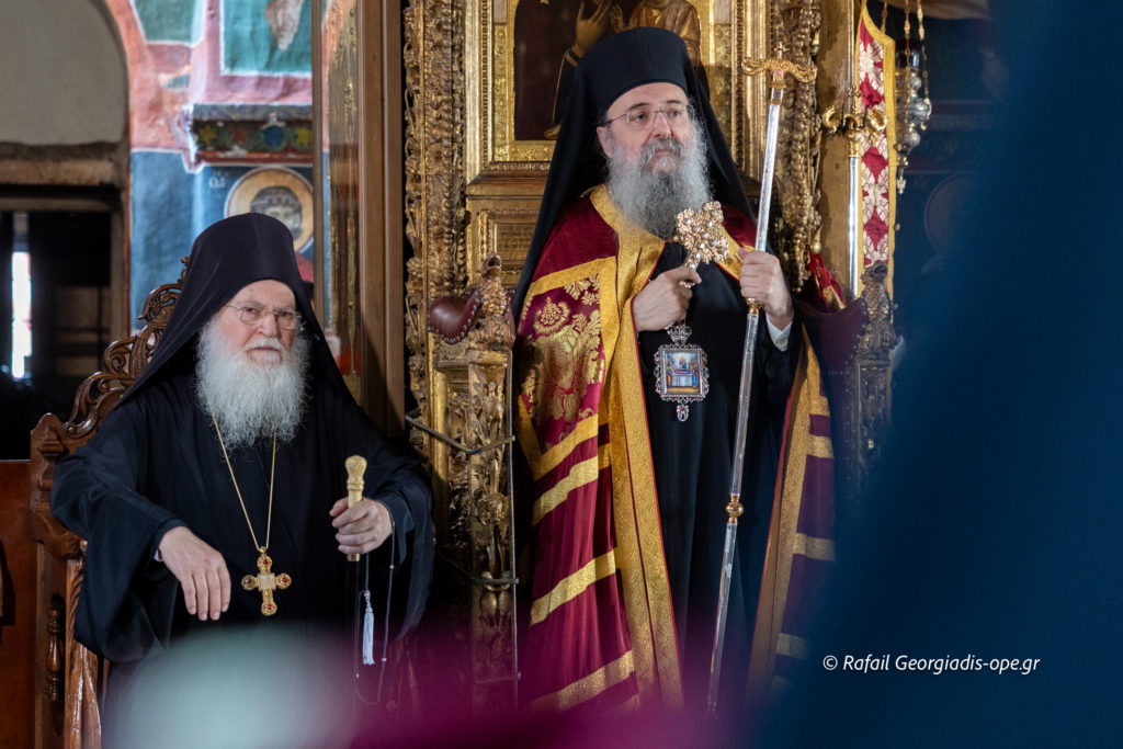 Η υποδοχή του Μητροπολίτη Πατρών στην Ιερά Μεγίστη Μονή Βατοπαιδίου (ΒΙΝΤΕΟ)