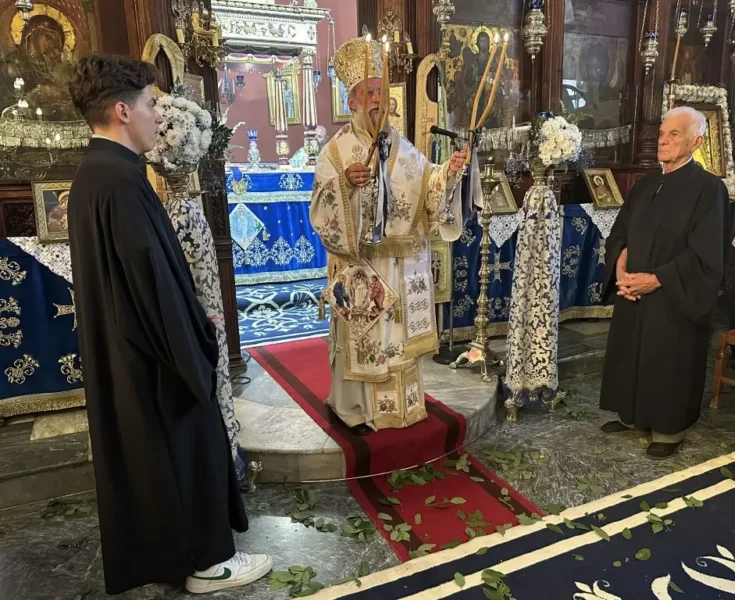 Η πανήγυρη του Ιερού Ναού Μεταμορφώσεως του Σωτήρος στη Λέρο