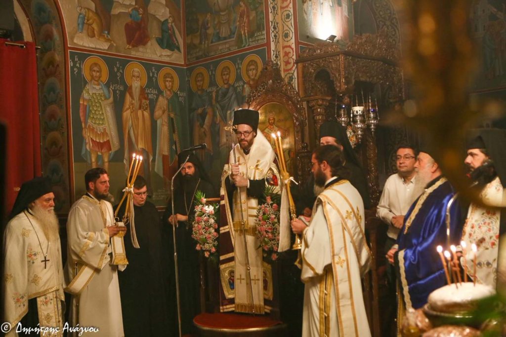 Metropolitan Gregorios of Ankara visits Locris and Lamia