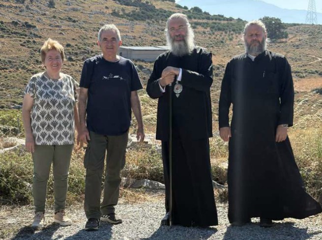 Ο Ρεθύμνης Πρόδρομος στον αρχαιολογικό χώρο Ονιθέ και στην τρίκλιτη βασιλική των Γουλεδιανών