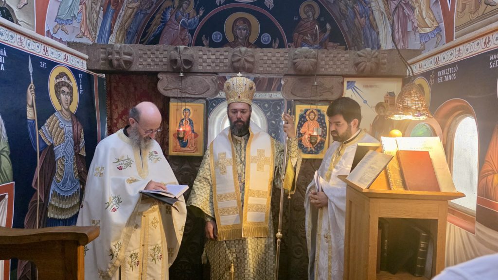 Ο Αυστρίας Αρσένιος στο Ησυχαστήριο του Ευαγγελισμού της Θεοτόκου στη λίμνη Μπάλατον