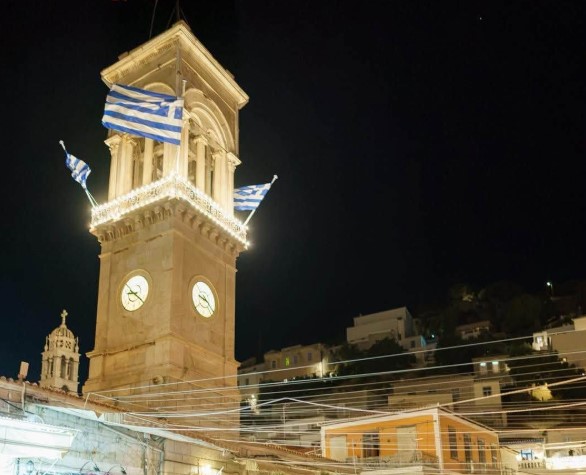 Η πανήγυρη του Καθεδρικού Ναού Κοιμήσεως της Θεοτόκου στην Ύδρα