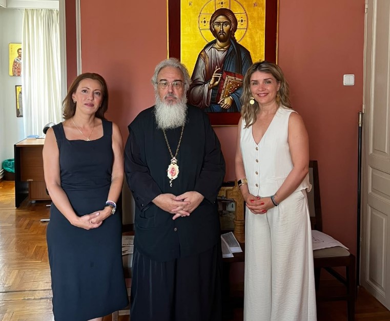 Συνάντηση Μητροπολίτη Πρεβέζης με την Γραμματεία Εθελοντισμού της ΝΔ
