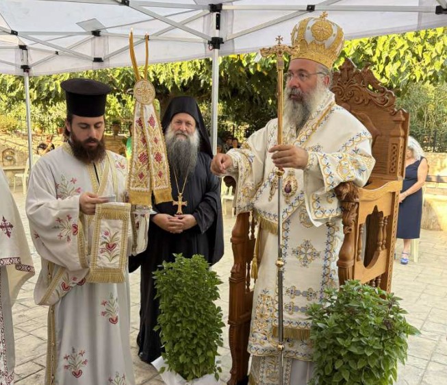 Η εορτή του Αγίου Καλλινίκου Εδέσσης στην Ιερά Μητρόπολη Ρεθύμνης