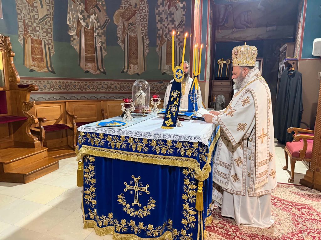 Αρχιερατική Θεία Λειτουργία στον στον Ιερό Προσκυνηματικό Ναό Αγίου Νεομάρτυρος Γεωργίου Ιωαννίνων