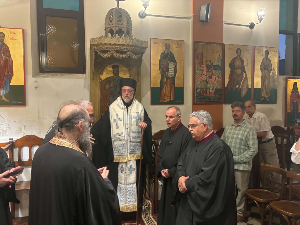 Χειροθεσία Ιεροψαλτών από τον Μητροπολίτη Ρόδου