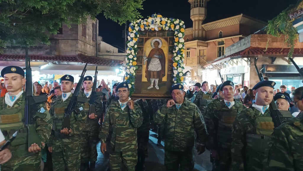 Η Ρόδος εόρτασε την μνήμη του Προστάτη της, Αγίου Φανουρίου