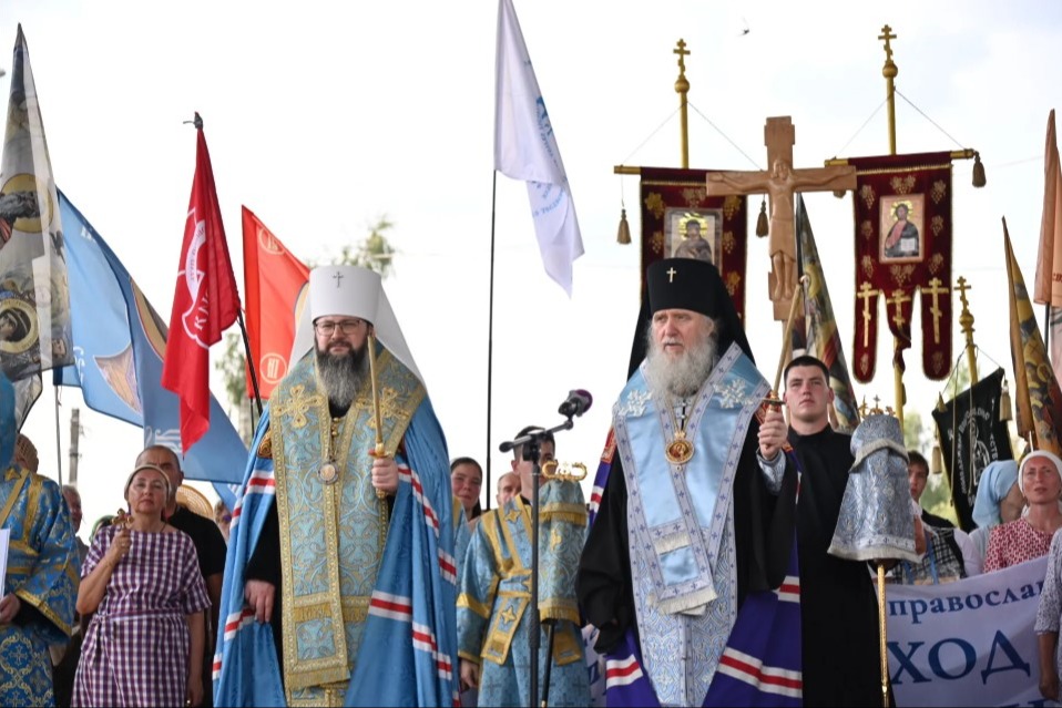 Στα σύνορα Ρωσίας – Λευκορωσίας η Διεθνής Προσκυνηματική Πορεία της Παναγίας Οδηγήτριας