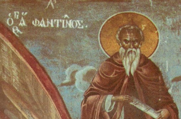 Όσιος Φαντίνος: Όταν μοναχοί του βρέθηκαν σε απόγνωση από την έλλειψη νερού